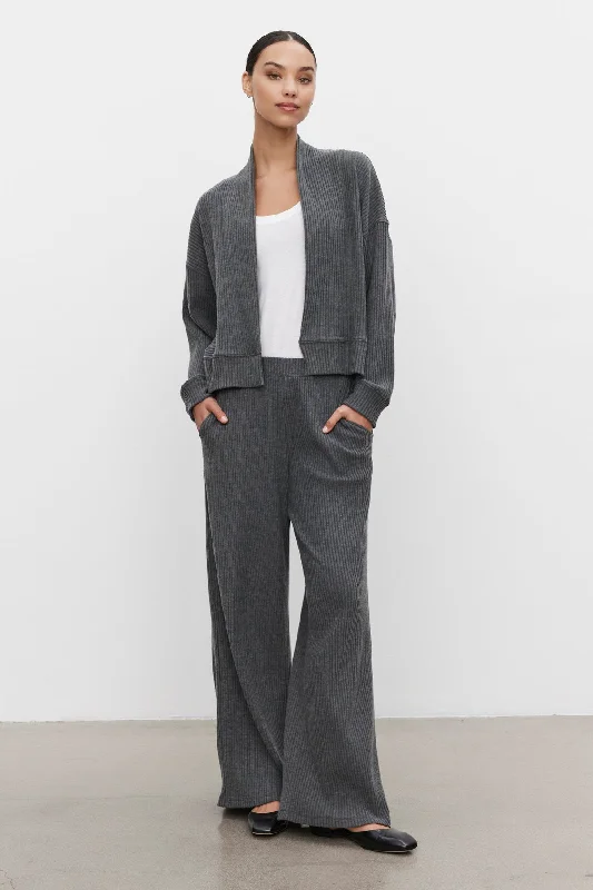 COLLEEN RIBBED PANT Relaxed Casual Leggings