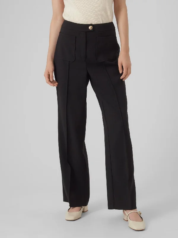 Γυναικείο παντελόνι με τσάκιση VMGECINA HW WIDE PANTS TLR WVN BTQ 10293713 | 10293713 Trendy Tapered Pants Γυναικείο παντελόνι με τσάκιση VMGECINA HW WIDE PANTS TLR WVN BTQ 10293713 | 10293713 Trendy Tapered Pants