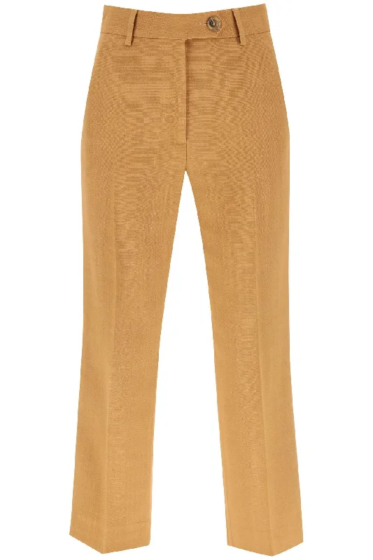 santana peanut nana cropped tailoring pants PPT01 SN PEANUT High-Waist Jeans