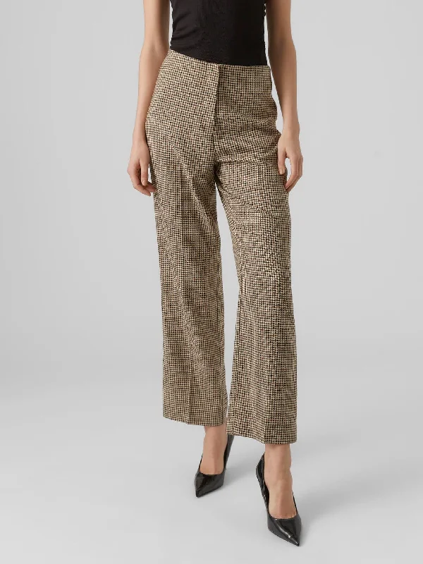 Γυναικείο παντελόνι VMRILLA STRAIGHT CHECK PANTS BOO 10297772 | 10297772 Chic Checkered Pants Γυναικείο παντελόνι VMRILLA STRAIGHT CHECK PANTS BOO 10297772 | 10297772 Chic Checkered Pants