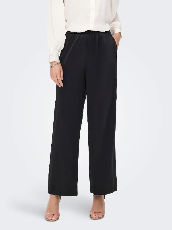 Γυναικεία παντελόνα σατέν ONLVICTORIA SATIN PANT NOOS 15280101 | 15280101 Classic Flared Pants Γυναικεία παντελόνα σατέν ONLVICTORIA SATIN PANT NOOS 15280101 | 15280101 Classic Flared Pants