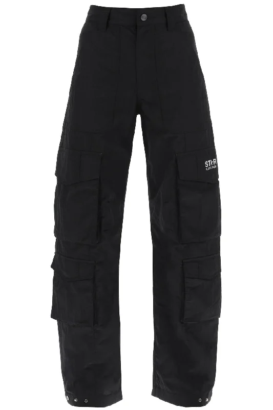 Golden goose lizzy ripstop cargo pants GWP01832 P001457 BLACK Comfortable Cargo Pants Golden goose lizzy ripstop cargo pants GWP01832 P001457 BLACK Comfortable Cargo Pants