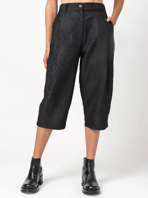 Textured Short Pants Soft Cotton Pants