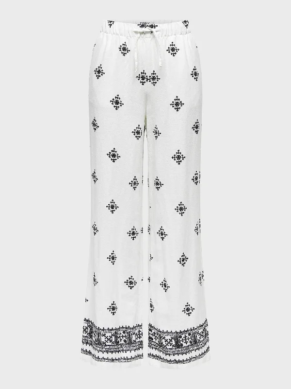 Γυναικεία παντελόνα ONLCARO MW LINEN BL PULL-UP PANT CC PNT 15291807 | 15291807 Comfortable Maternity Pants Γυναικεία παντελόνα ONLCARO MW LINEN BL PULL-UP PANT CC PNT 15291807 | 15291807 Comfortable Maternity Pants