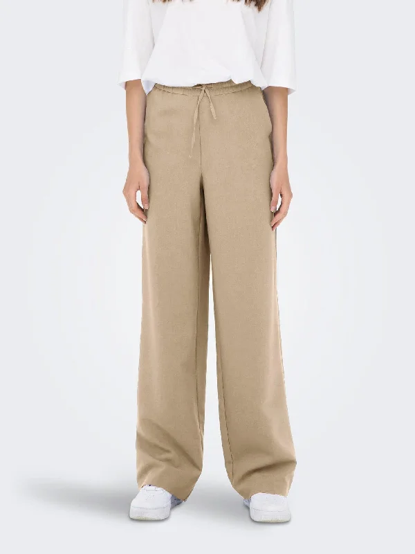 Γυναικείο παντελόνι ONLMILIAN MW WIDE PULL-UP PANT 15264615 | 15264615 Casual Lounge Pants Γυναικείο παντελόνι ONLMILIAN MW WIDE PULL-UP PANT 15264615 | 15264615 Casual Lounge Pants