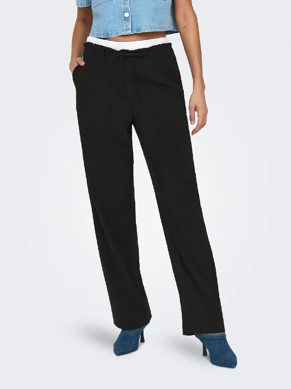 Γυναικείο παντελόνι ONLTILLE LIFE SOLID BOX STR PANT 15338509 | 15338509 Trendy High-Waist Trousers Γυναικείο παντελόνι ONLTILLE LIFE SOLID BOX STR PANT 15338509 | 15338509 Trendy High-Waist Trousers