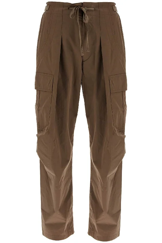 rebecca's cargo pants PA0376FB B3C02E KHAKI Casual Drawstring Pants