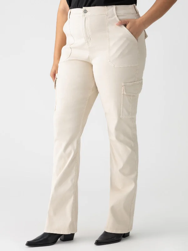 Sculpted Hayden Bootcut Standard Rise Pant Toasted Almond Inclusive Collection Wide-Legged Palazzos