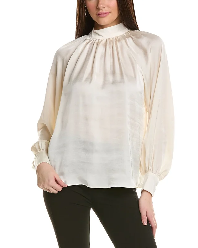 Anne Klein Mock Blouse Loose Fit Blouse