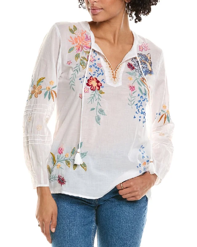 Johnny Was Indalo Blouse Everyday Stylish Blouse