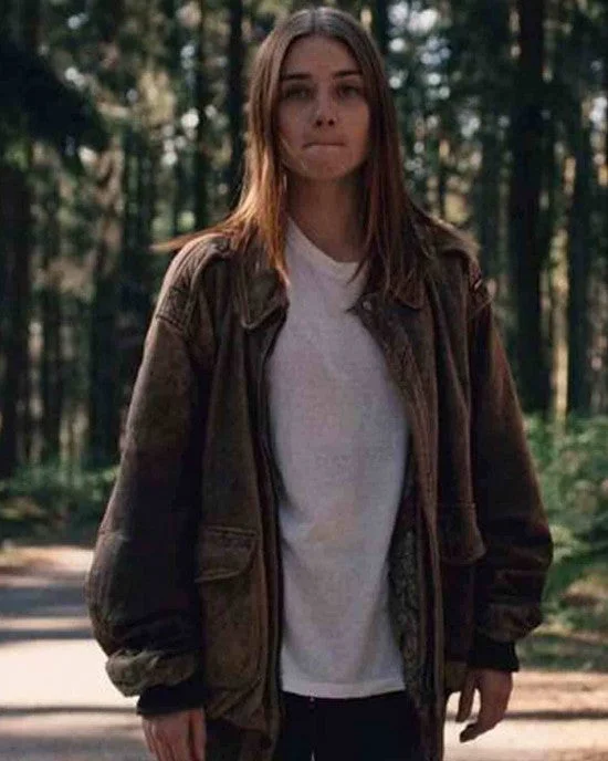 Alyssa The End of the F***ing World Jacket Lace Blend Ribbed Blend Corduroy Blend