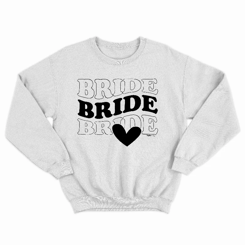 Daydream Tees Bride Crewneck Polka Dot Checkered Tartan
