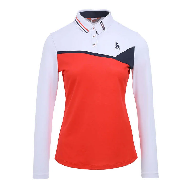 Long Sleeved T-shirt Mesh Blend Leather Blend Suede Blend