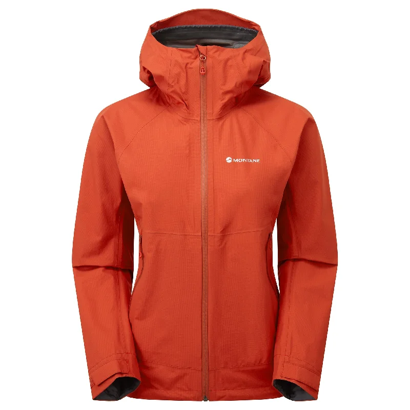 Montane Women's Spirit Lite Waterproof Jacket Faux Fur Fabric Real Fur Fabric Shearling Fabric
