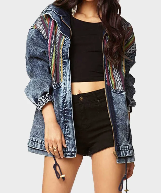 Stargirl Yolanda Montez Denim Jacket Faux Fur Fabric Real Fur Fabric Shearling Fabric Stargirl Yolanda Montez Denim Jacket Faux Fur Fabric Real Fur Fabric Shearling Fabric