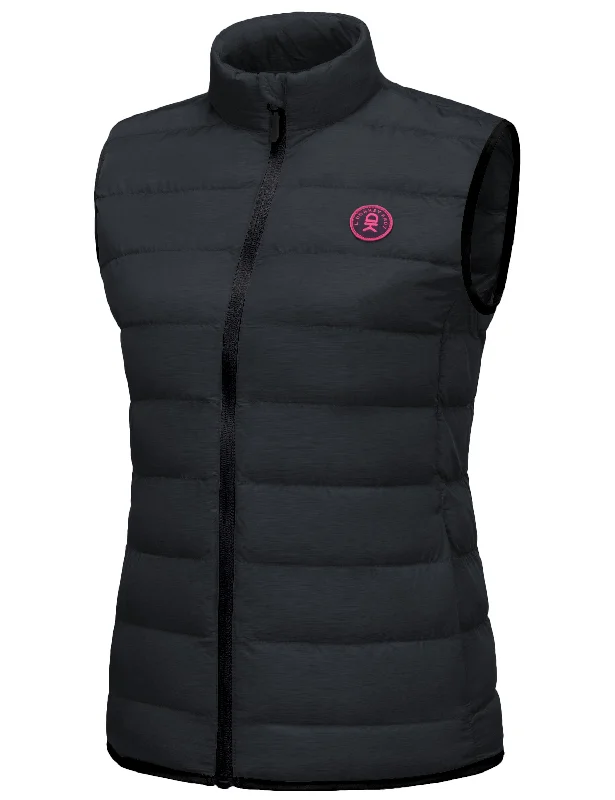 Women's Lightweight Puffer Vest Winter Warm Sleeveless Jacket for Casual Travel Golf Hiking Ribbed Striped Patterned Women's Lightweight Puffer Vest Winter Warm Sleeveless Jacket for Casual Travel Golf Hiking Ribbed Striped Patterned
