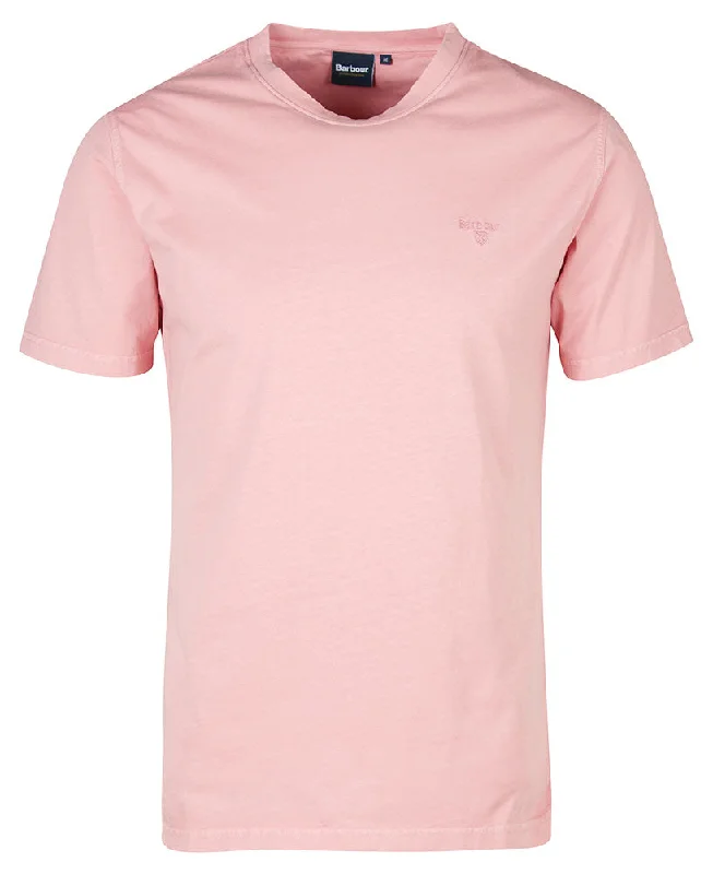 Garment Dyed Tee - Pink Salt Sequined Glittery Shiny