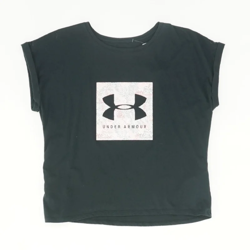 Black Solid T-Shirt Houndstooth Herringbone Solid