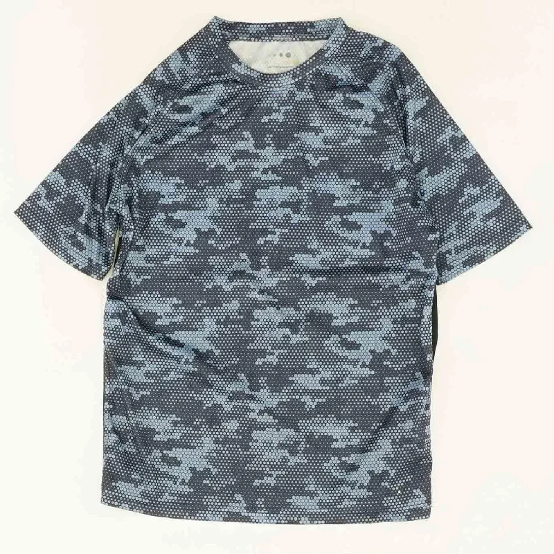 Blue Camo Active T-Shirt Casual Formal Business