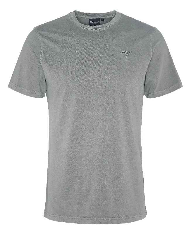 Garment Dyed Tee - Agave Green Handmade Hand-knitted Hand-woven