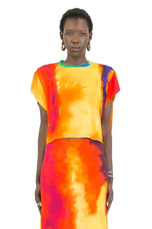 Rabanne Plastic Art T-Shirt Fashionable Trendy Casual