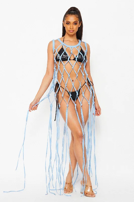 Against All Odds Coverup Maxi Dress Cozy Maxi Dress with Slit