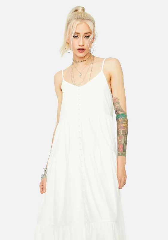 Boho Daze Tiered Maxi Dress Stylish Long Sleeve Maxi Dress