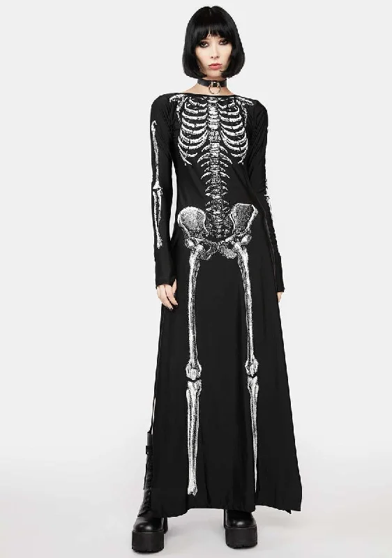 Bone-afied Babe Maxi Dress Chic Summer Floral Maxi Dress