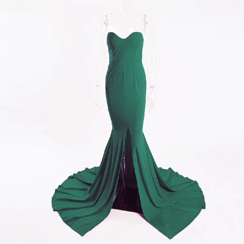 Strapless Green