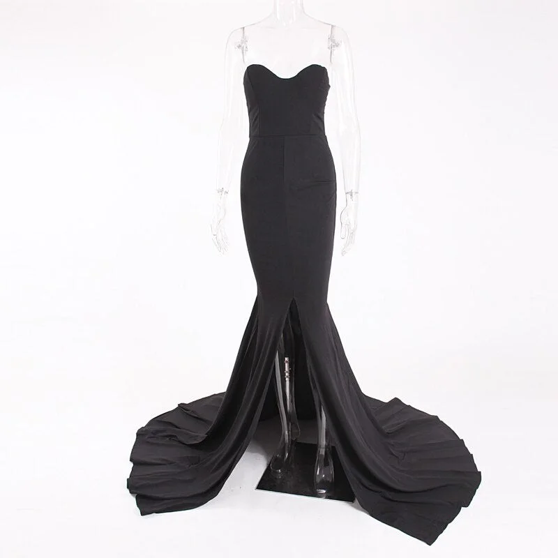 Strapless Black