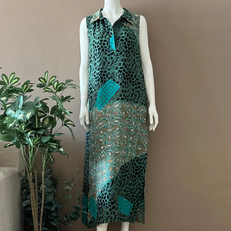 Summer Holiday Maxi Dress - L Classic Solid Maxi Dress