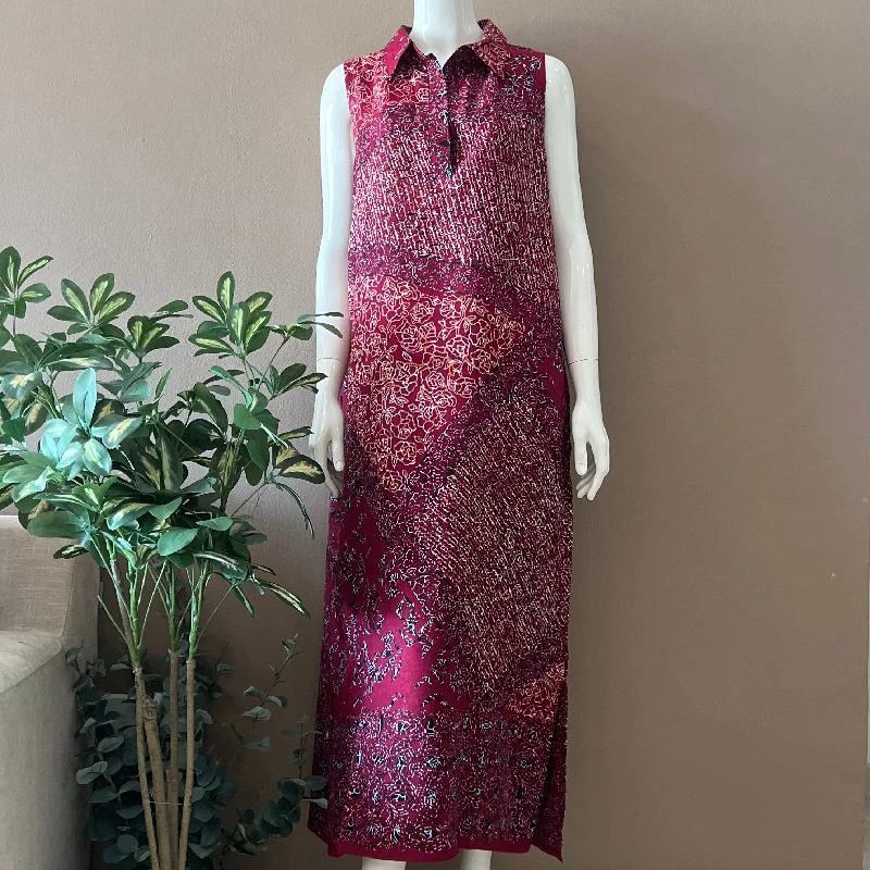 Summer Holiday Maxi Dress - M Elegant Sleeveless Maxi Dress