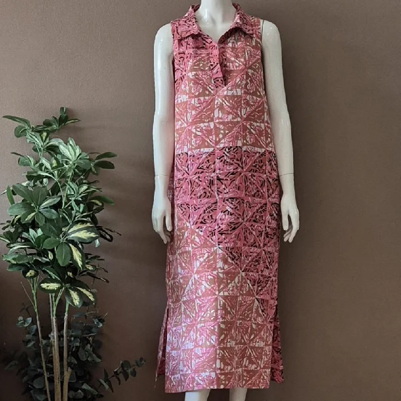 Summer Holiday Maxi Dress - S Elegant Maxi Dress with Slit