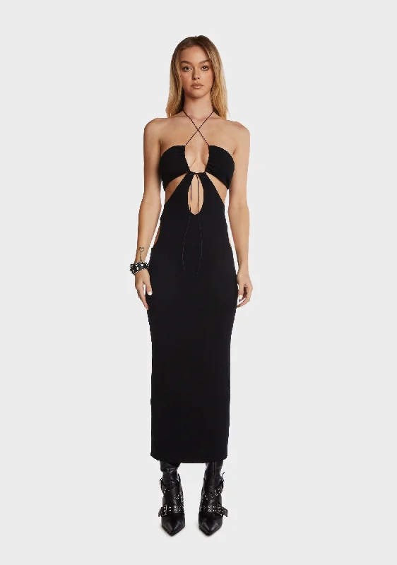 Wasting Time Maxi Dress Elegant Sleeveless Maxi Dress