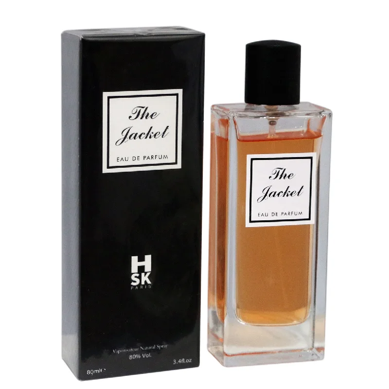 HSK Paris The Jacket, Perfume For Unisex, EDP, 80ml Notch Collar Jacket Peter Pan Collar Jacket Cowl Neck Jacket HSK Paris The Jacket, Perfume For Unisex, EDP, 80ml Notch Collar Jacket Peter Pan Collar Jacket Cowl Neck Jacket
