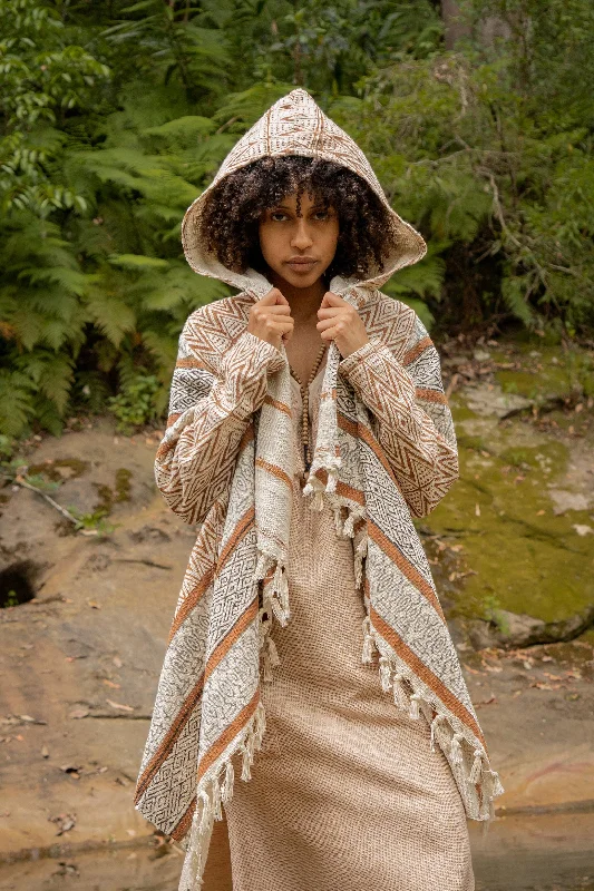 JAPOMONO Hooded Jacket Kimono Poncho Hybrid Large Hood and Pockets Handmade Naturally Dyed Block Printed Tribal Pattern Festival AJJAYA Striped Jacket Polka Dot Jacket Floral Jacket JAPOMONO Hooded Jacket Kimono Poncho Hybrid Large Hood and Pockets Handmade Naturally Dyed Block Printed Tribal Pattern Festival AJJAYA Striped Jacket Polka Dot Jacket Floral Jacket