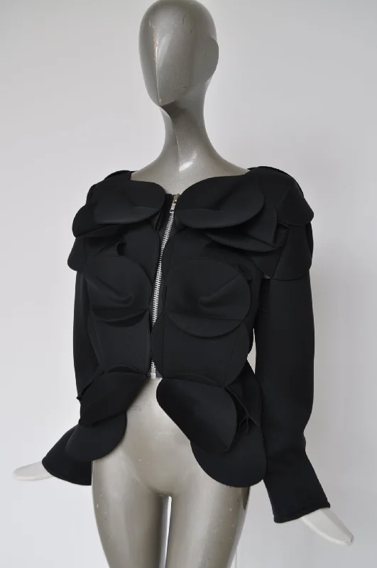 Junya Watanabe for Comme des Garçons sculpted jacket unused AD 2018 Chenille Fabric Brocade Fabric Lace Fabric Junya Watanabe for Comme des Garçons sculpted jacket unused AD 2018 Chenille Fabric Brocade Fabric Lace Fabric