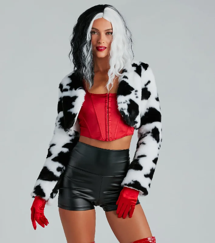 Major Diva Energy Cropped Faux Fur Jacket Mesh Jacket Canvas Jacket Denim Jacket