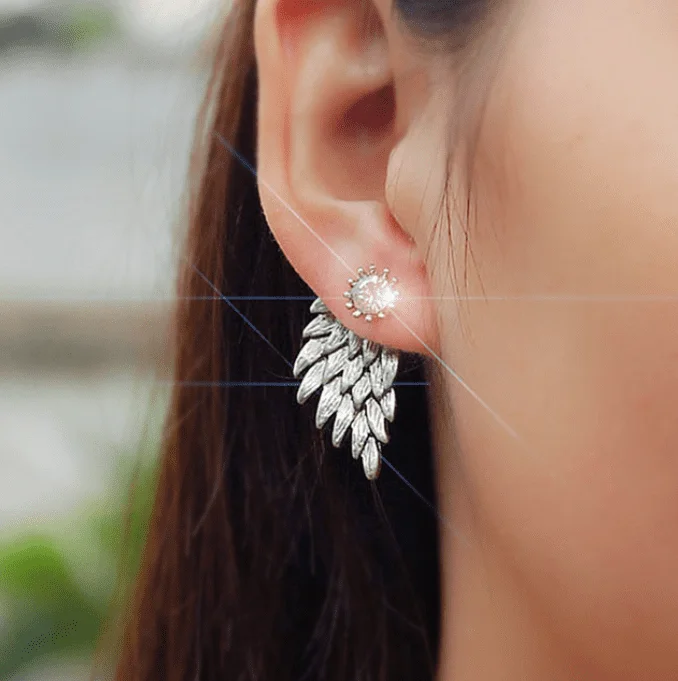 Soaring Sparkle Cz Stud Earrings & Wing Jackets for Women Faux Fur Jacket Real Fur Jacket Shearling Jacket Soaring Sparkle Cz Stud Earrings & Wing Jackets for Women Faux Fur Jacket Real Fur Jacket Shearling Jacket