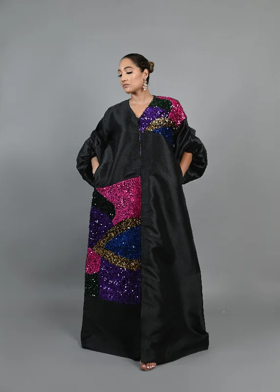 The Picasso duster long jacket Boubou Dress (Black) One-Shoulder Jacket Off-the-Shoulder Jacket Asymmetrical Jacket The Picasso duster long jacket Boubou Dress (Black) One-Shoulder Jacket Off-the-Shoulder Jacket Asymmetrical Jacket