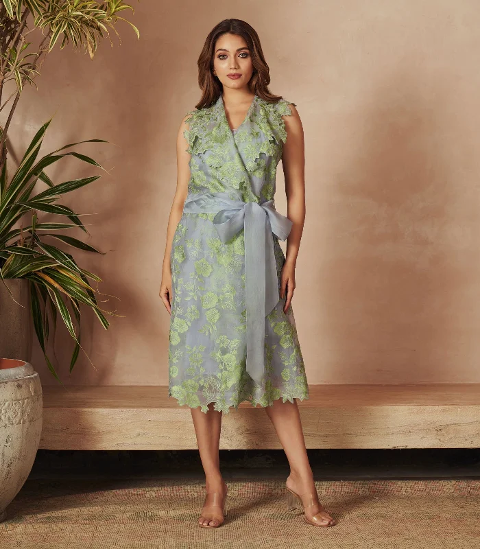 WRAP JACKET DRESS SET Jersey Jacket Tulle Jacket Batik Jacket