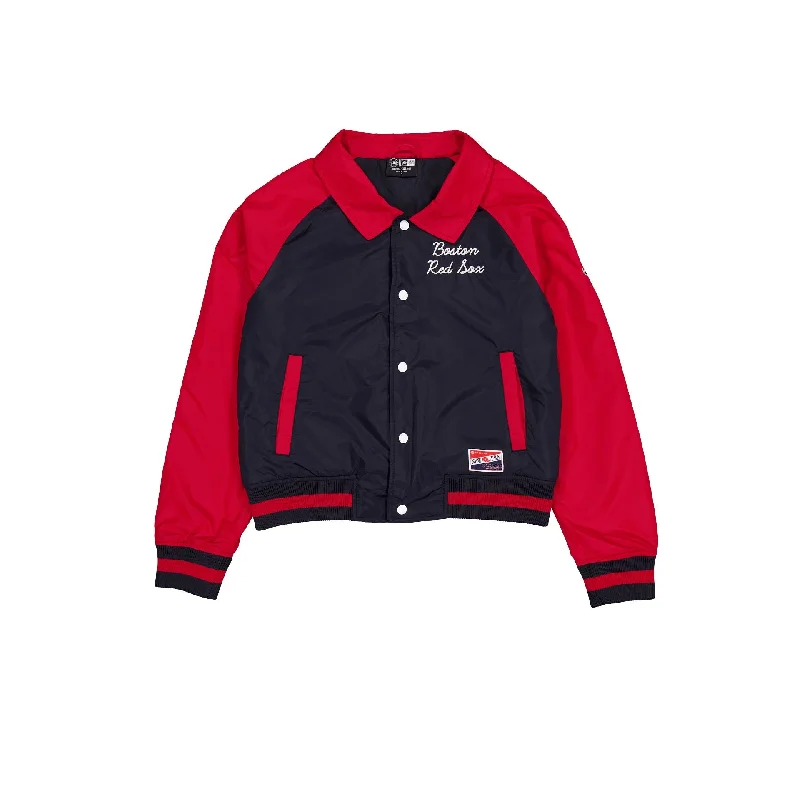 Boston Red Sox Throwback Women's Jacket Plaid Jacket Tartan Jacket Houndstooth Jacket Boston Red Sox Throwback Women's Jacket Plaid Jacket Tartan Jacket Houndstooth Jacket
