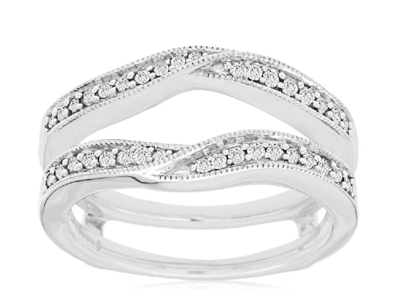 14 Karat White Ring Guard/Jacket Diamond Ring Guard Denim Jacket Leather Jacket Suede Jacket 14 Karat White Ring Guard/Jacket Diamond Ring Guard Denim Jacket Leather Jacket Suede Jacket
