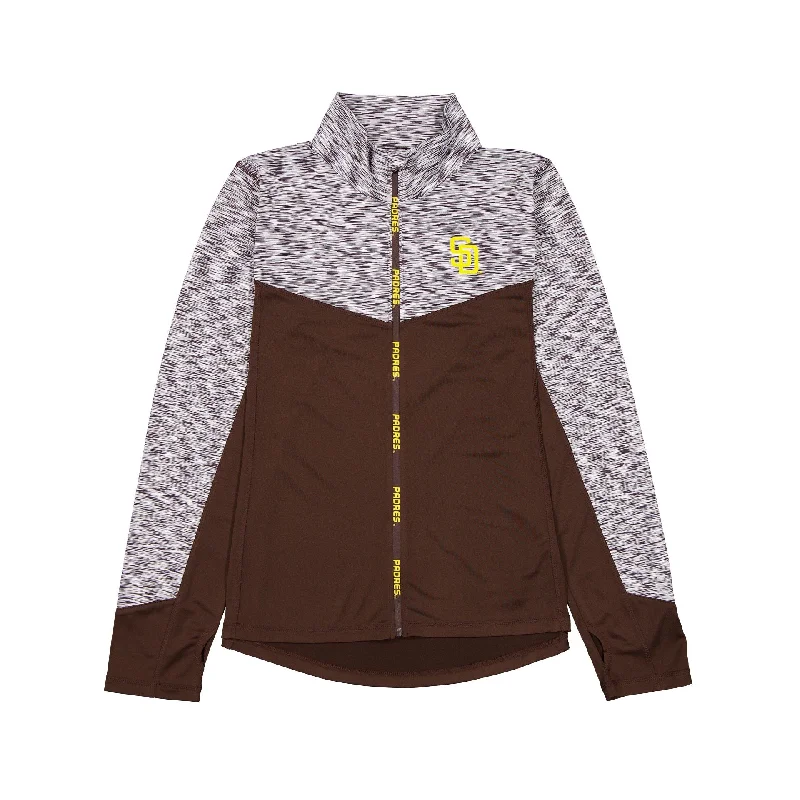 San Diego Padres Active Women's Jacket Mesh Jacket Canvas Jacket Denim Jacket