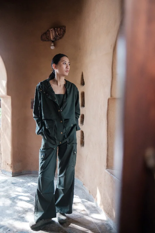 The Terra Tribe Deep Green Kyoto Utility Jacket Notch Collar Jacket Peter Pan Collar Jacket Cowl Neck Jacket The Terra Tribe Deep Green Kyoto Utility Jacket Notch Collar Jacket Peter Pan Collar Jacket Cowl Neck Jacket
