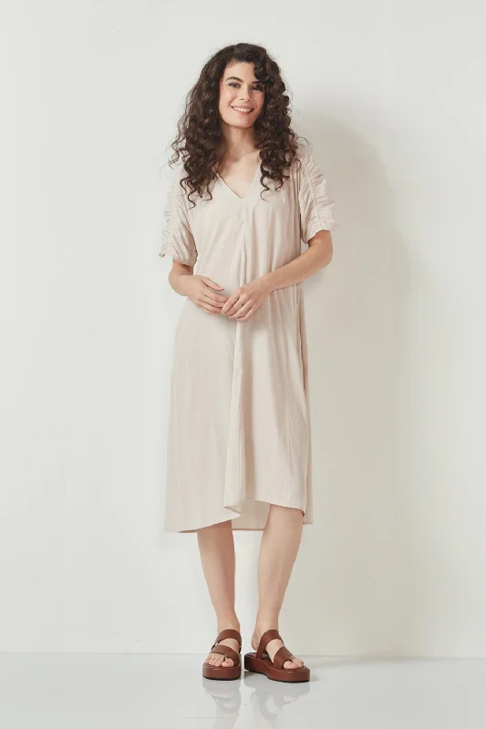 Glide - Kahlo Dress - Champagne