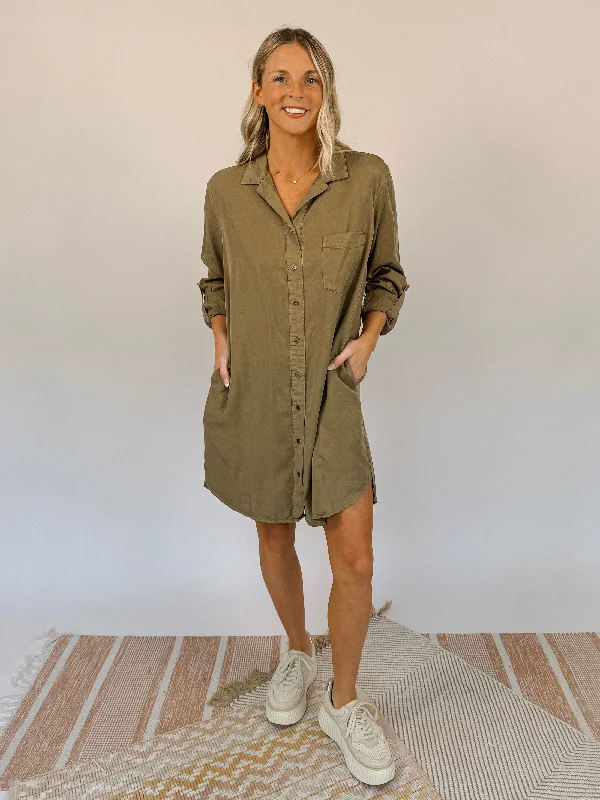 Abigail Button Up Dress
