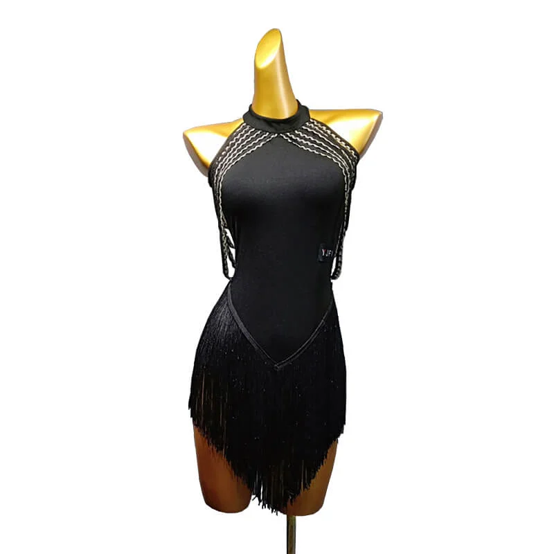 Asymmetric Short Cool Latin Dress