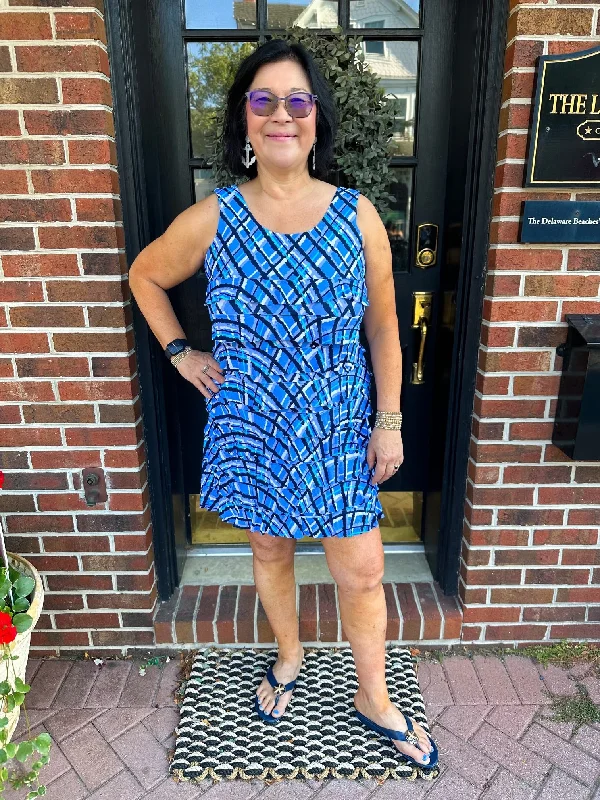 Beachtime by Lulu B Fresh Plaid Cha Cha Dress