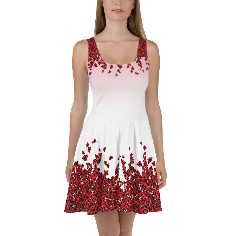 Bed of Roses designer Skater Dress by John A. Conroy